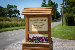 Manor Farm Anderby Sign